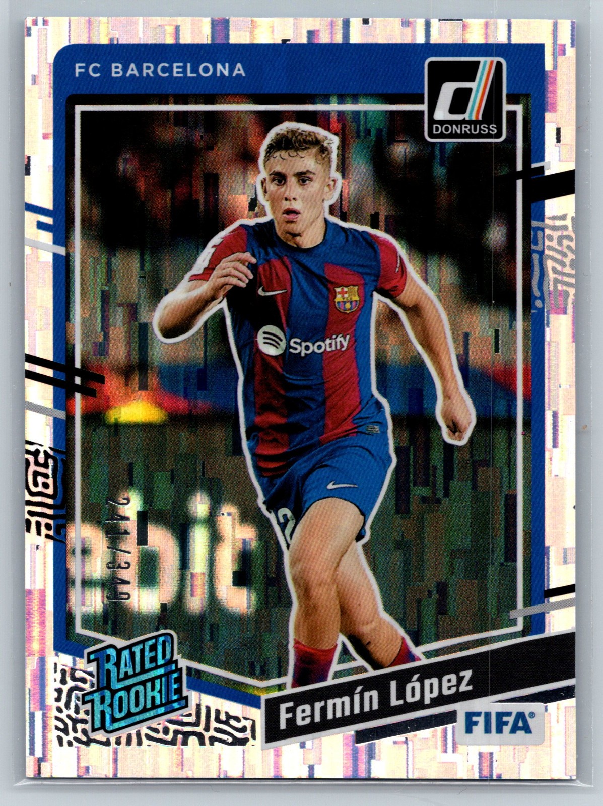 2023-24 Panini Donruss Rated Rookie Fermin Lopez #183 Silver /349 (RC)