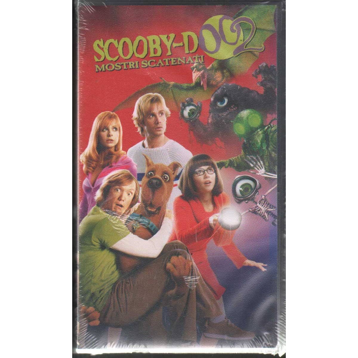 Scooby-Doo2 - Raja Gosnell Univideo VHS Unleashed Monsters - PIV28399 Sealed