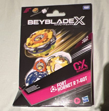 Hasbro Beyblade X CX Fort Hornet R 7-60T Spinning Top Set 8