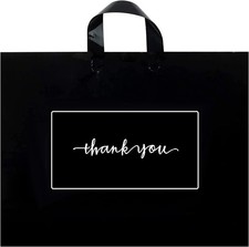 Thank You Merchandise Bags 12x15In Extra Thick 3.15Mil Retail Shopping Bags