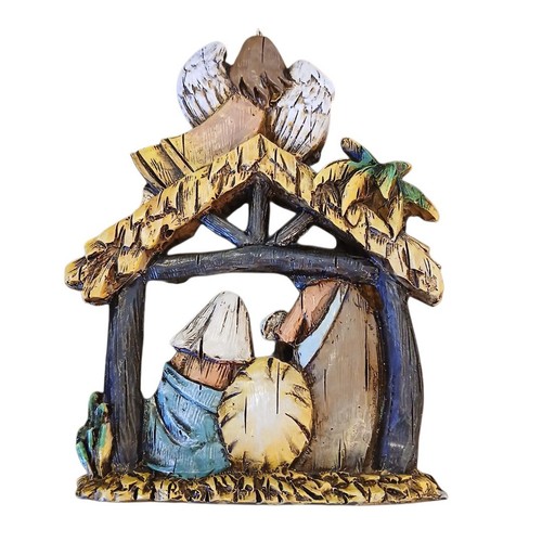 Vintage Ken Spielzeug Nativity Manger Scenes Set of 3 Christmas Ornaments READ - Picture 5 of 11