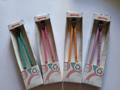 Vintage Rotring FASHION Zeichenkompass Einsatz-Zirkel Art. R.529033-NOS