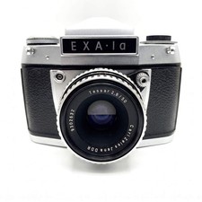 Exa 1a With Prism Exakta Ihagee Carl Zeiss Jena Tessar 50mm F/2.8 Kit Set Of