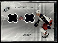 2001-02 SPx Rookie Treasures Martin Spanhel Columbus Blue Jackets #RT-MS