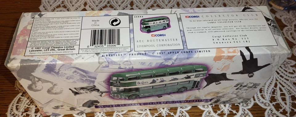 Corgi Classics 1:50  35006 AEC ROUTEMASTER  BEATLES. CLUBMODELL  - Bild 4 von 4