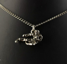 Charm Anhänger Sterlingsilber Karatekämpfer...