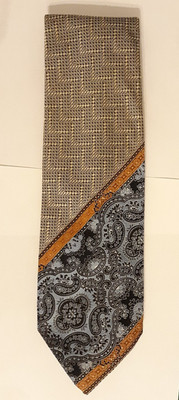 Vintage 1970s Brittania Necktie - Distinctive and Very Nice! - Free Shipping