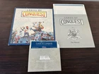 LORDS OF CONQUEST Electronic Arts Atari Home Computer 1986 Conquer The World CIB