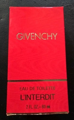 Givenchy L Interdit Eau de Toilette 2FL OZ Vintage Open Box FREE SHIPPING 