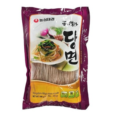 Nongshim Süßkartoffelnudeln für Japchae 500g Dangmyeon Sweet potato Glass noodle