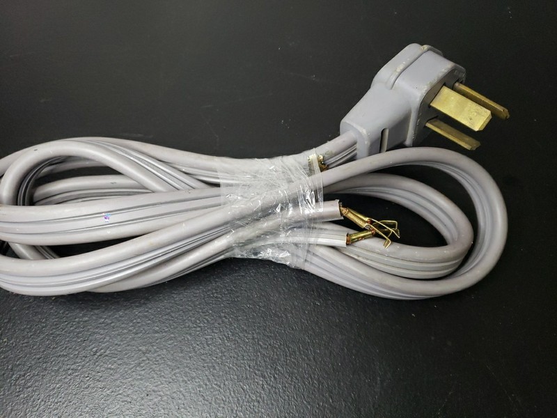 Heavy-duty 3-Prong Electric Dryer Power Cord