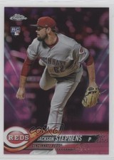 2018 Topps Chrome Pink Refractor Jackson Stephens #110 r0m