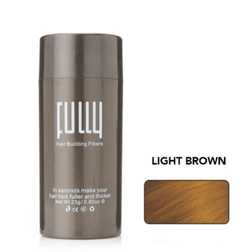 Fully hair building fibers (Topik) Light Brown 23g. - Foto 1 di 2