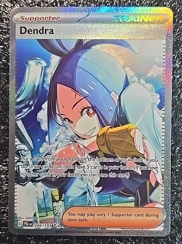 Pokémon TCG Dendra 266/193 Paldea Evolved 2023 NM - Picture 2 of 3