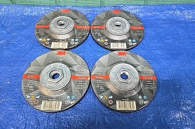 3.5in Diameter 3M Grinding Wheel - Silver 87397 Pack of 4