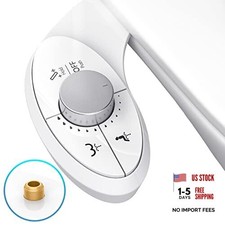 Ultra-Slim Bidet Attachment for Toilet - Effortless Non-Electric Self-Cleaning