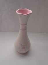 Pfaltzgraff TEA ROSE Fluted Top Bud Vase, EUC...