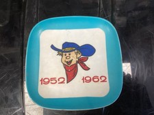 POSARESTO RENDIRESTO POSACENERE PUBBLICITARIO 1962 10 ANNI GELATI ELDORADO