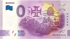 Billet Souvenir 2026 Portugal Madeira