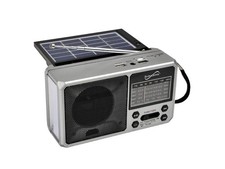 Supersonic SC-1180BT SolarWave Solar Emergency Radio w/Bluetooth 6.0