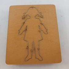 Girl Generic Child Ellison Educational Equip Accucut Wood Dies 6"x5" 