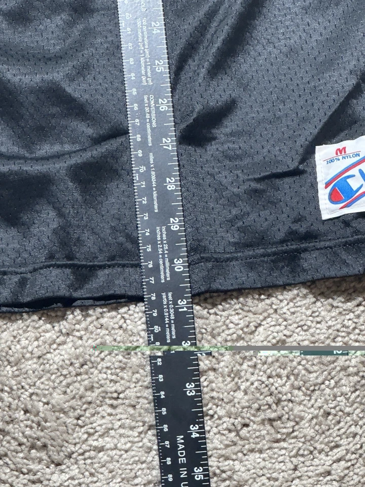 Camiseta de fútbol vintage y2k años 90 retro negro y amarillo campeón Iowa Hawkeyes M Foto 4 de 4