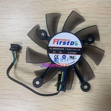 1 Pc. New FD8015U12S 75mm Card Fan DC12V 0.5A 4Pin 4 43mm