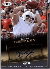 2015 SAGE HIT Autographs Black #A42 Jaxon Shipley Auto - FB
