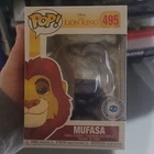 Funko Pop! Vinyl The Lion King Mufasa #495 Pop in a Box Exclusive Figure