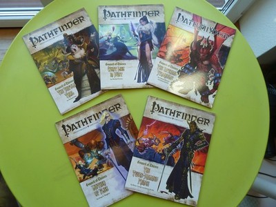 ***** Pathfinder ***** Adventure Path Council Of Thieves ***** 5 der 6 Bände ***