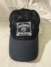 Jack Daniels Field Tester Patch Snapback Trucker Cap Mesh EUC