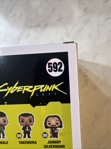 Funko Pop! Games JOHNNY SILVERHAND #592 Cyberpunk 2077 Keanu Reeves 2020 - Picture 10 of 15