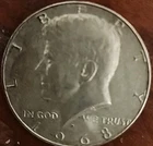 1968-D 50C Kennedy Half Dollar