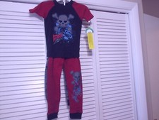 Halloween Boy's 3 Piece Pajama Sleepwear Set New With Tag Size 6 See Description