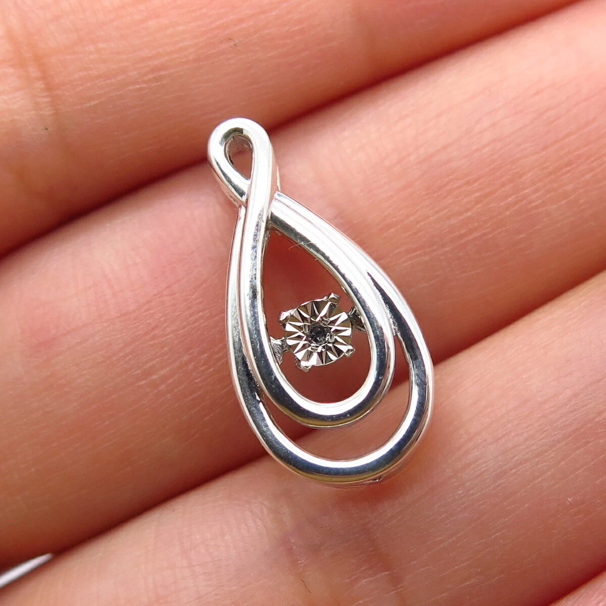 Diamond slide pendant clearance