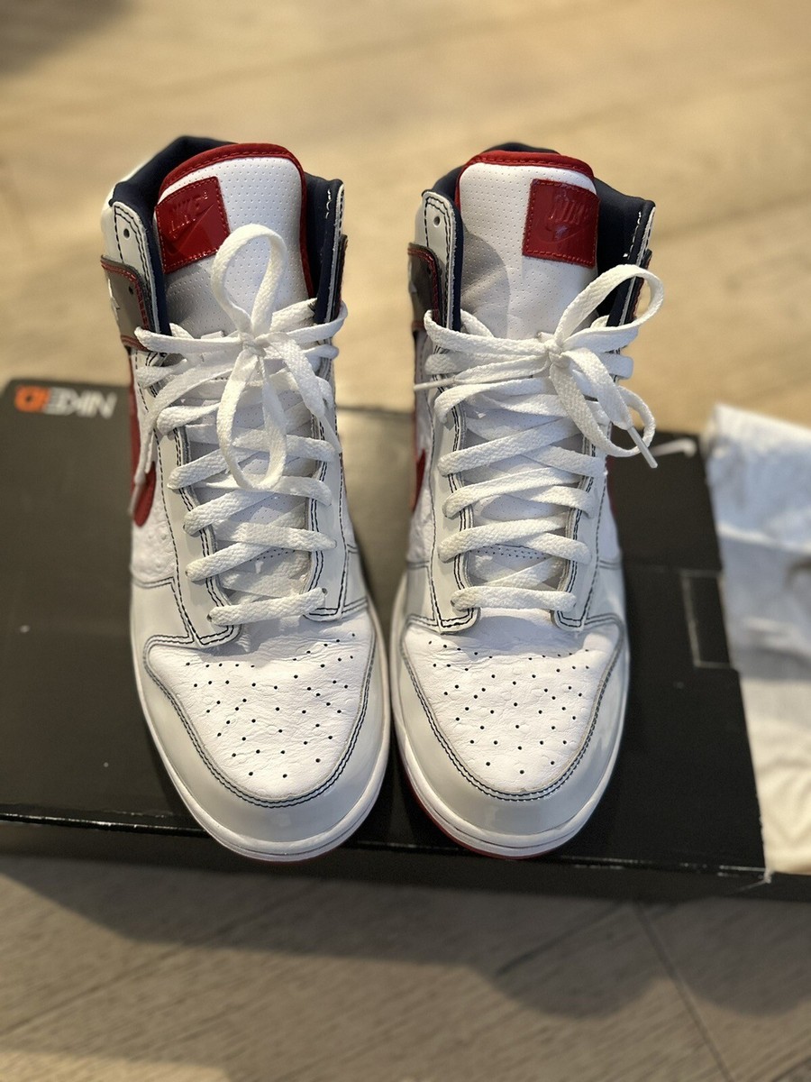 Nike Dunk High Premium Evil Knievel USA Daredevil Size 12 Shoes