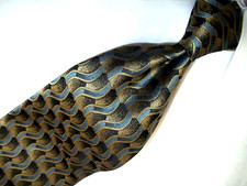   New Platinum Designs Multicolor Woven Silk Tie L56" x 4"W