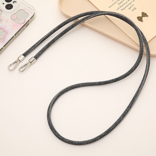 6mm Leather Rope Cross Slung Chain Mobile Phone Case Hanging Pendant Anti-fall - 第 45/50 張圖片