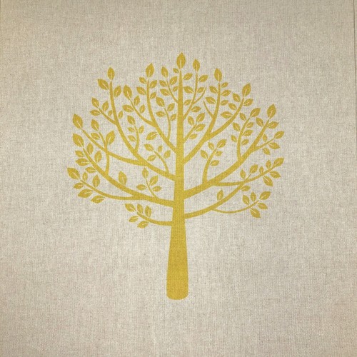 Mulberry Trees Print Cotton Rich Linen Craft Patchwork Fabric | Sold Per Panel - Picture 5 of 6