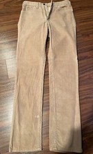 Vintage 1970s Levi's White Tab Beige Corduroy Pants Made In USA Talon Zipper 31