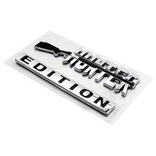 HUNTER EDITION Trunk QUALITY Hood Door Emblem TRUCK LOGO DECAL SIGN Bumper Badge