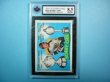 1971/72 O-PEE-CHEE NHL HOCKEY CARD #245 BOBBY ORR TROPHY KSA 8.5 NM/MINT+ OPC