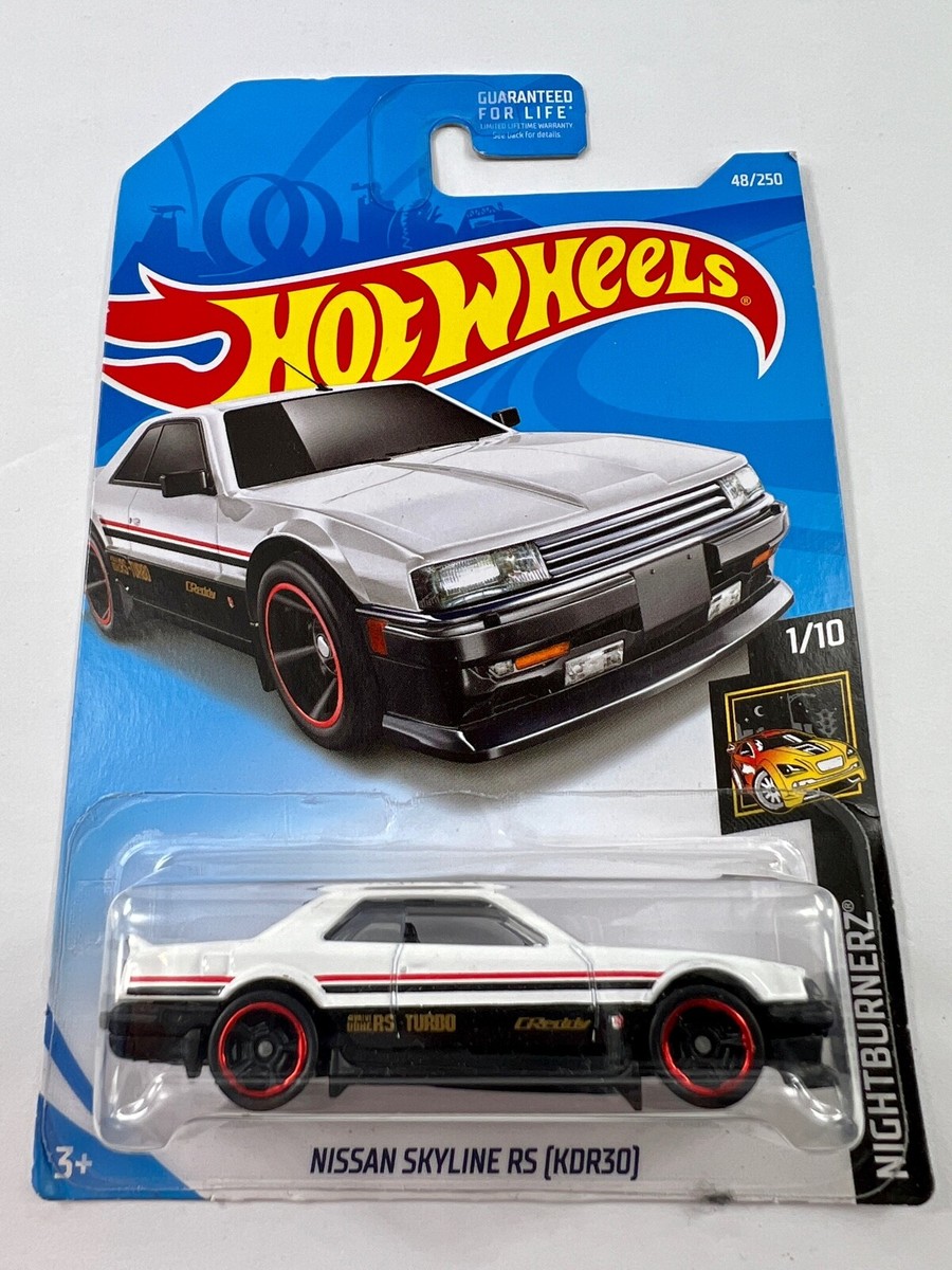 Hot Wheels Nissan Skyline RS (KDR30) Nightburnerz White