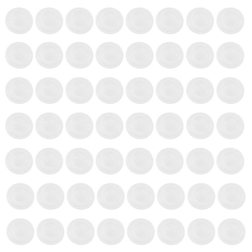 100 Pcs Anti-collision Rubber Pad Clear Door Bumpers Self-adhesive Pads