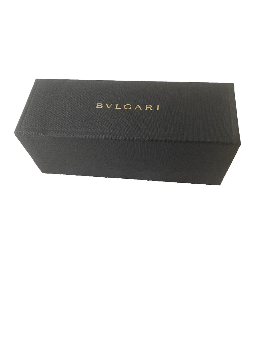 BVLGARI Black Rectangular Opticals Hard Case Empty Bvlgari Eyeglass Cases & Storage for sale - eBay main image 2