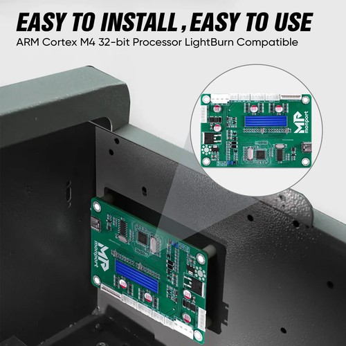 Upgraded LightBurn Compatible K40+ Nano Motherboard for 40W CO2 Laser Engraver - Picture 4 of 9