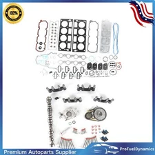 AFM Camshaft Lifters Timing Chain Oil Pump Head Gasket for 07-13 Chevy GMC 5.3L