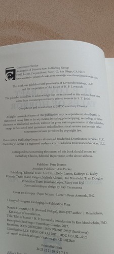 H. P. Lovecraft Tales of Horror by H. P. Lovecraft (2017, Leather) - Picture 8 of 11