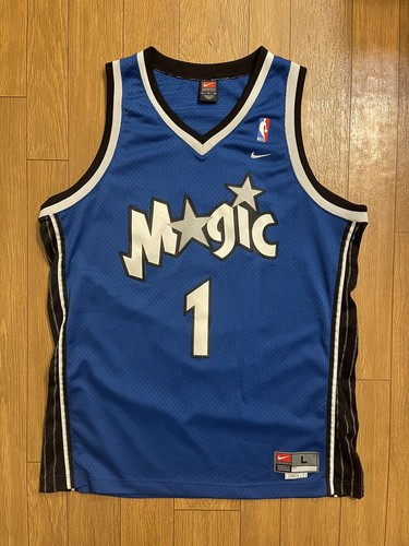 Tracy McGrady großes Nike Basketball Trikot Orlando Magic blau genäht