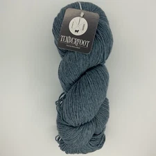 indigo dye color 113 eyb tenderfoot yarn
